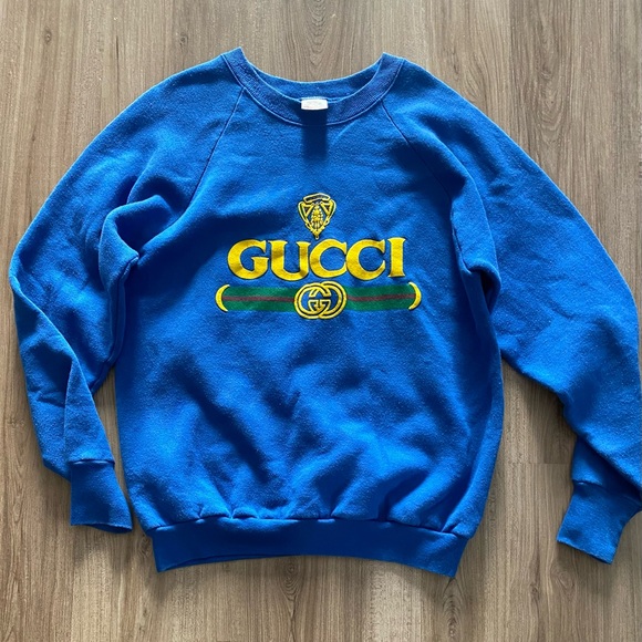 Fruit of the Loom Other - Vintage 90’s Fruit of the Loom Blue Men's Crewneck sweatshirt size large